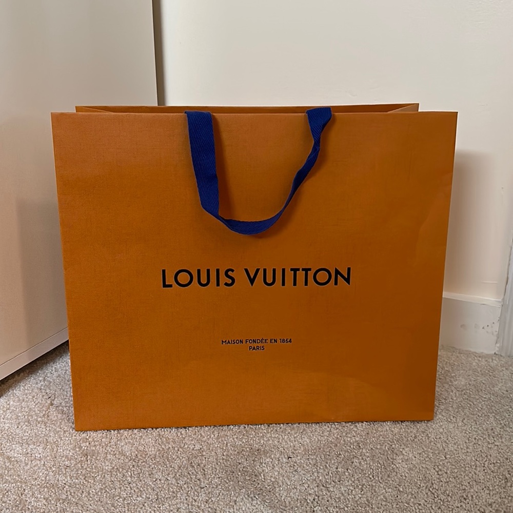 Louis Vuitton package bag authentic medium